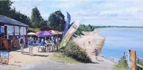 Studland Bay From Middle Beach Cafe